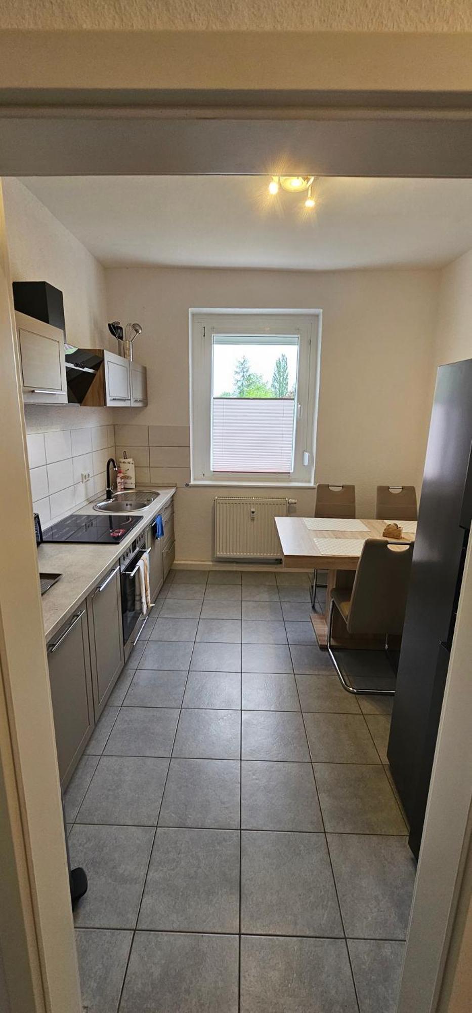 Private Ferienwohnung Seestadt Grossraeschen Exterior foto